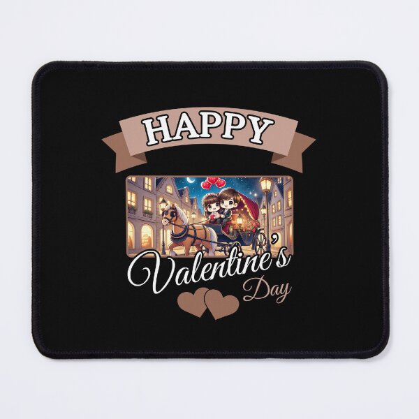 Item preview, Valentine's Day - Horse And Carriage Ride designed and sold by Manic Merch Designs.