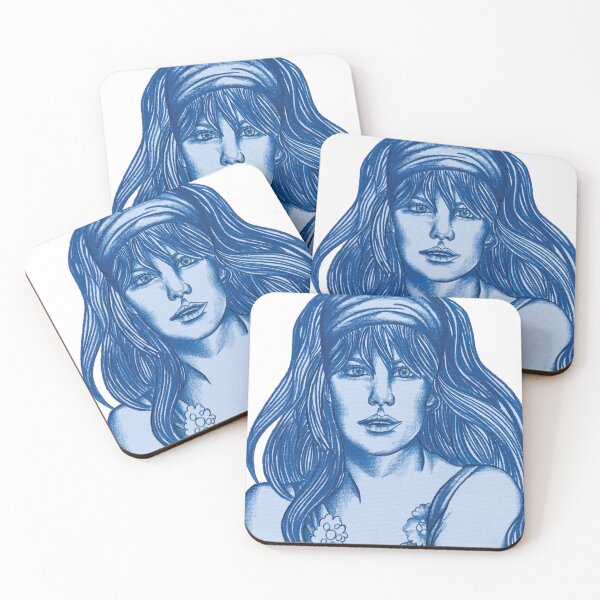 Item preview, Blue bride-to-be drawing designed and sold by GENEST-V.