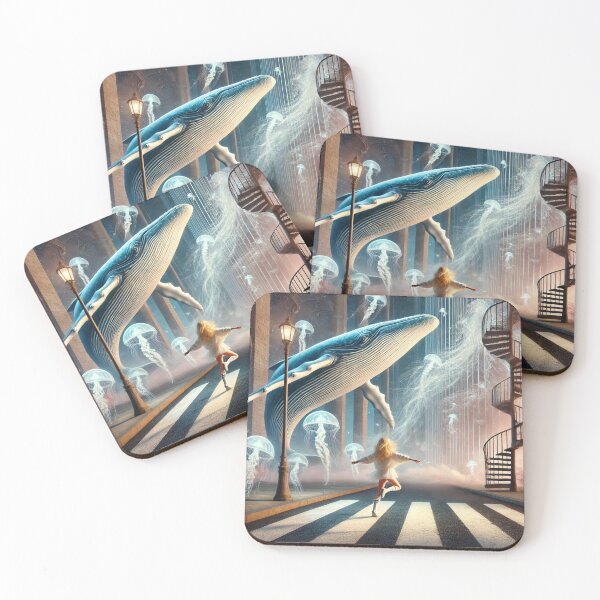 Item preview, Whale in a Surreal World designed and sold by carries-anatomy.