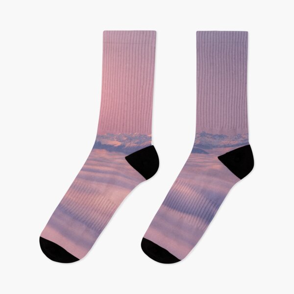 Item preview, Serenity sunset mountain Triglav misty clouds designed and sold by Patrik Lovrin.