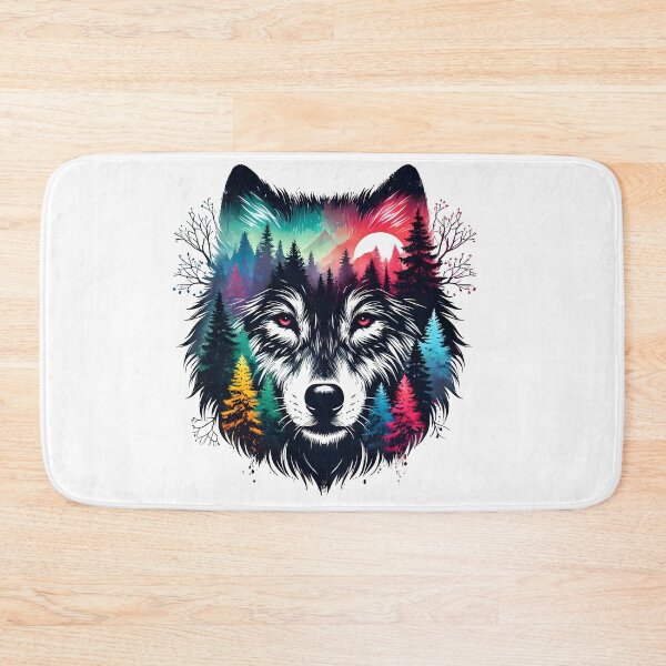 Item preview, wolf pack, wild wolves designed and sold by TrueArtVibes.