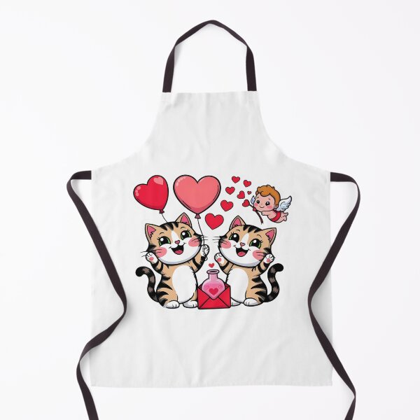 Item preview, Cat in Love | Love and Friendship | Celebrating Valentine's Day | Love at Gobble Gala designed and sold by Kids GobbleGala.