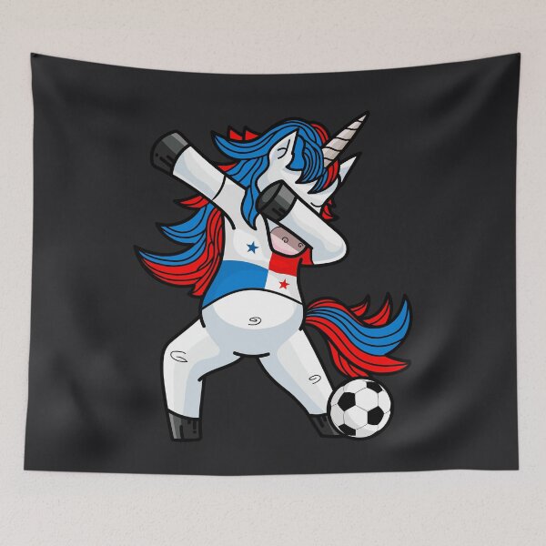 Item preview, Dabbing Soccer Unicorn Panama designed and sold by melsens.