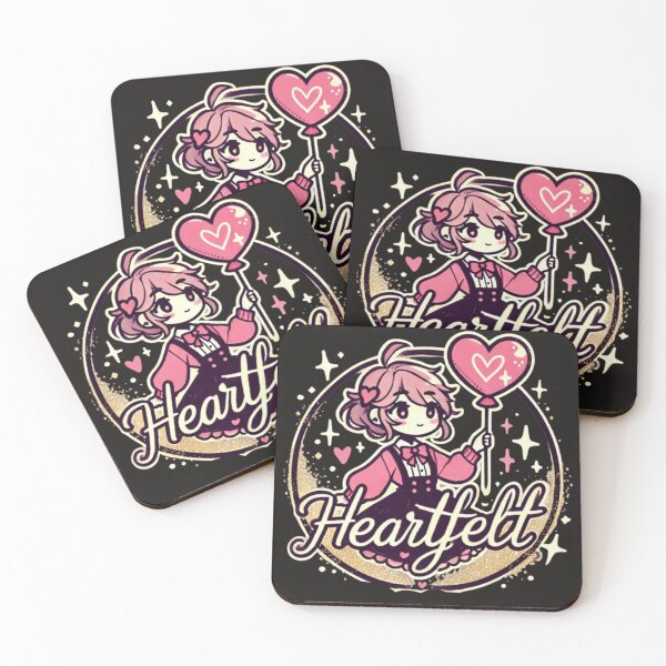 Item preview, "Valentine’s Anime: The handwritten text 'HEARTFELT' Reloaded Premium Trendy Best Gift designed and sold by Imaginarium of Chaos falcon88 .