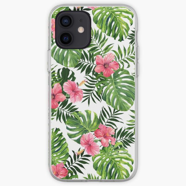 Tropical hibiscus iPhone Soft Case