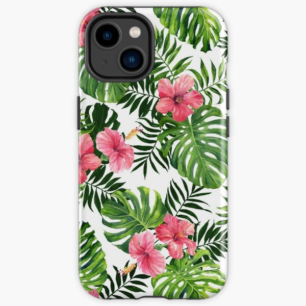 Tropical hibiscus iPhone Tough Case