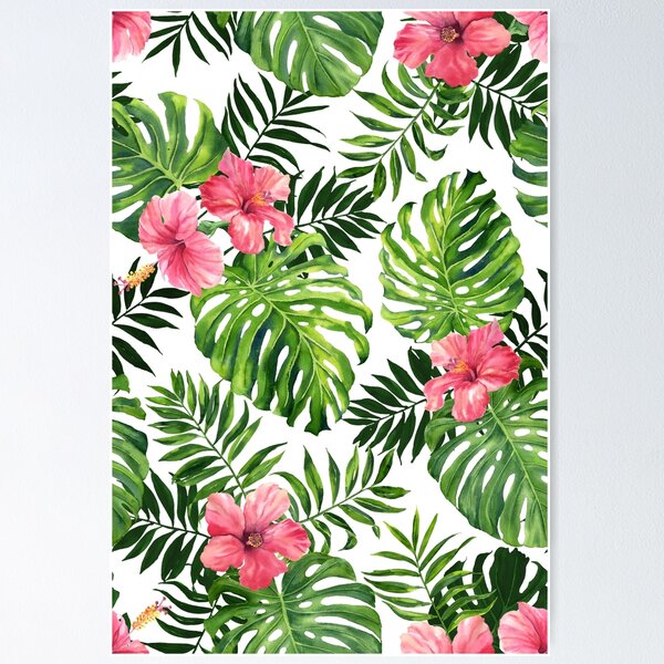 Artikel-Vorschau von Tropischer Hibiskus, designt und verkauft von Alena Tselesh.
