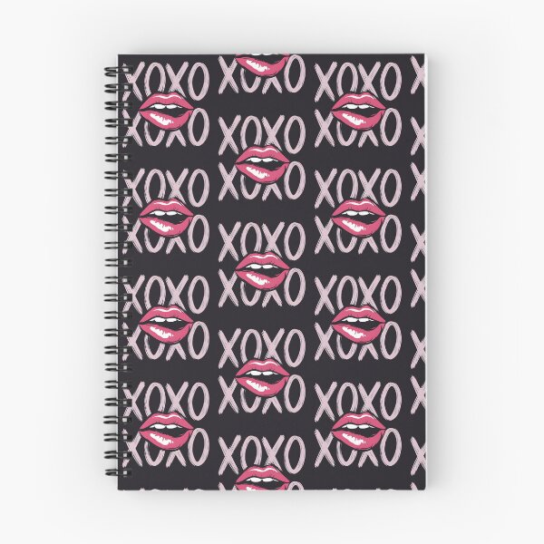 Item preview, XOXO Pink Lips  designed and sold by HowToCanadian.