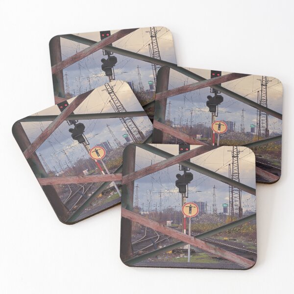Item preview, Railway tracks at Oberhausen Central Station designed and sold by Ruhrpott2024.