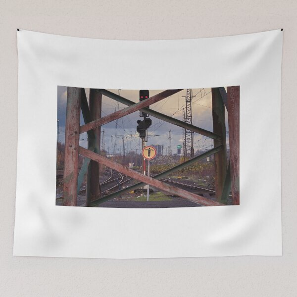 Item preview, Railway tracks at Oberhausen Central Station designed and sold by Ruhrpott2024.