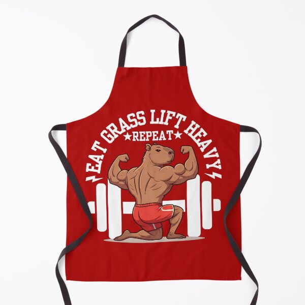 Item preview, Capybara Routine - Eat Grass. Lift Heavy. Repeat designed and sold by The magic  Yellow bus.