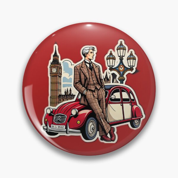 Item preview, "Vintage Elegance in London" designed and sold by Wiredart.