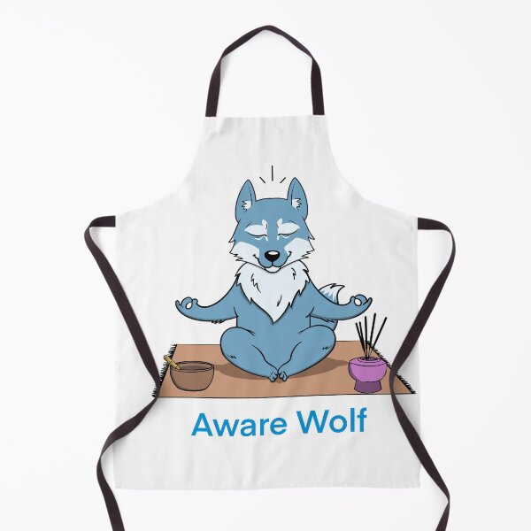 Item preview, Aware Wolf designed and sold by BlueVanCreative.
