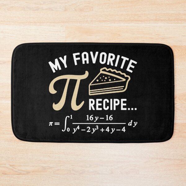 Item preview, My Favorite Pi Recipe Funny Math Pun designed and sold by Designer-Girl.