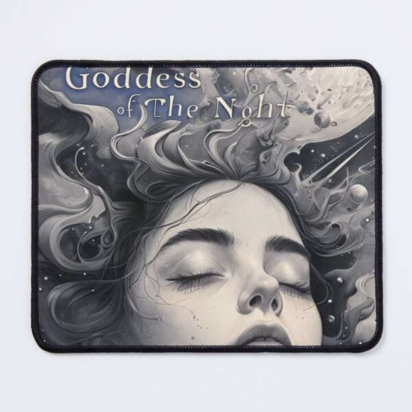 Item preview, Goddess of the Night – Surreal Cosmic Design designed and sold by DiiStyle.