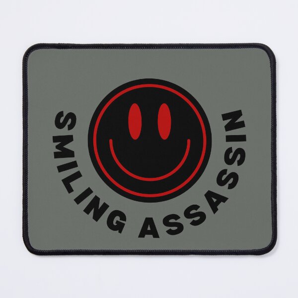 Item preview, Smiling Assassin, Smiling Face in Red and Black designed and sold by AASparksDesigns.