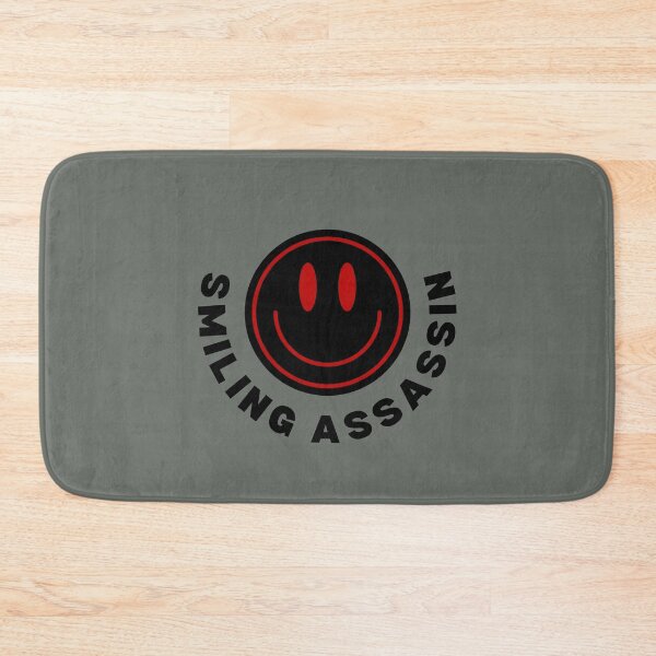 Item preview, Smiling Assassin, Smiling Face in Red and Black  designed and sold by AASparksDesigns.