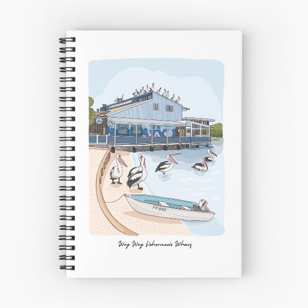 Item preview, Woy Woy Fishermen's Wharf designed and sold by nikkitdesign.