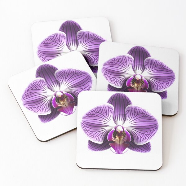 Artikelvorschau, Lila Orchidee Blume entworfen und verkauft von wzetart.