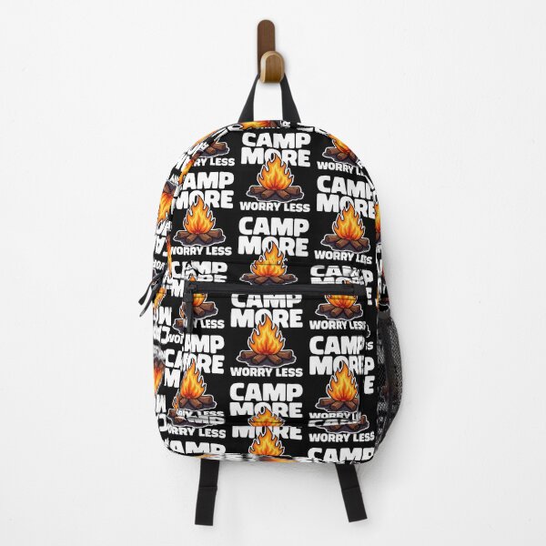 Item preview, CAMP MORE, WORRY LESS - CAMPFIRE GIFT designed and sold by KEF Custom.