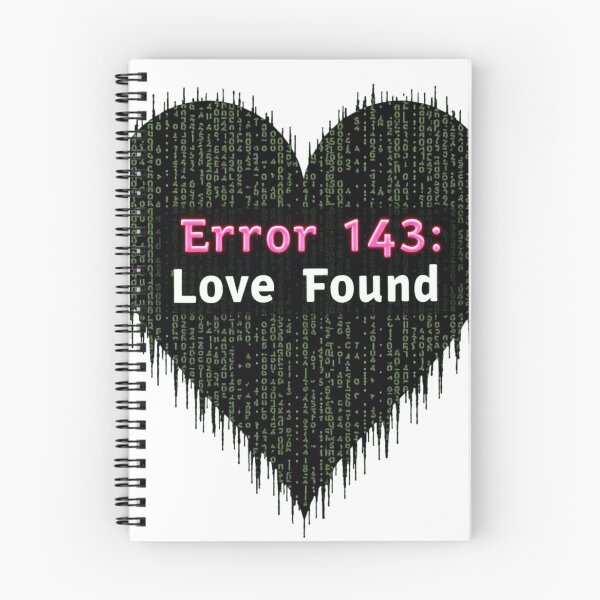 Item preview, Error 143: Love Found - Valentines 2025 - Matrix Version designed and sold by ArtisticApparell.