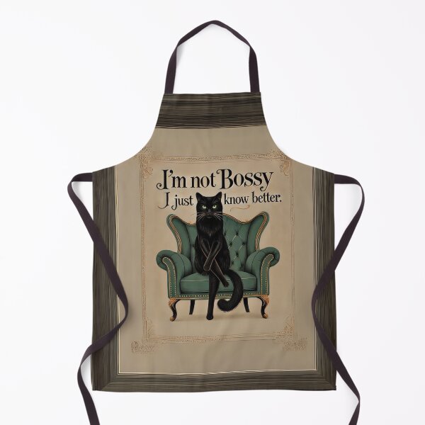 Item preview, I’m Not Bossy, I Just Know Better – Sassy Cat Art designed and sold by Designeerguy.