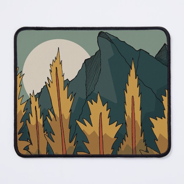 Item preview, Forest mountain peak designed and sold by Swadeillustrations.