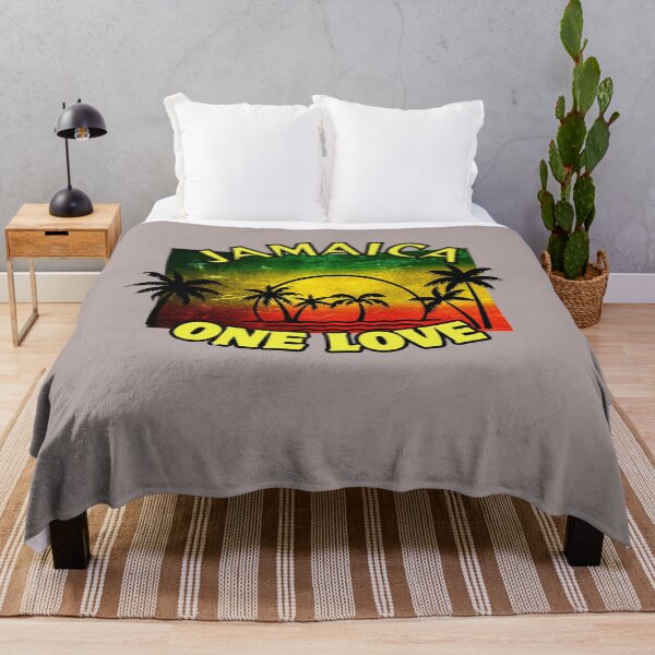 Item preview, Jamaica One Love Palm Trees designed and sold by FroggyFly Designs.