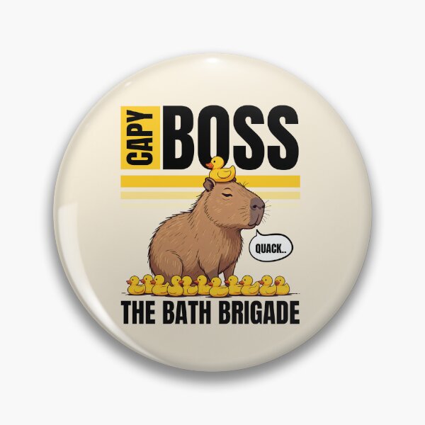 Item preview, Capy Boss And The Bath Brigade designed and sold by The magic  Yellow bus.