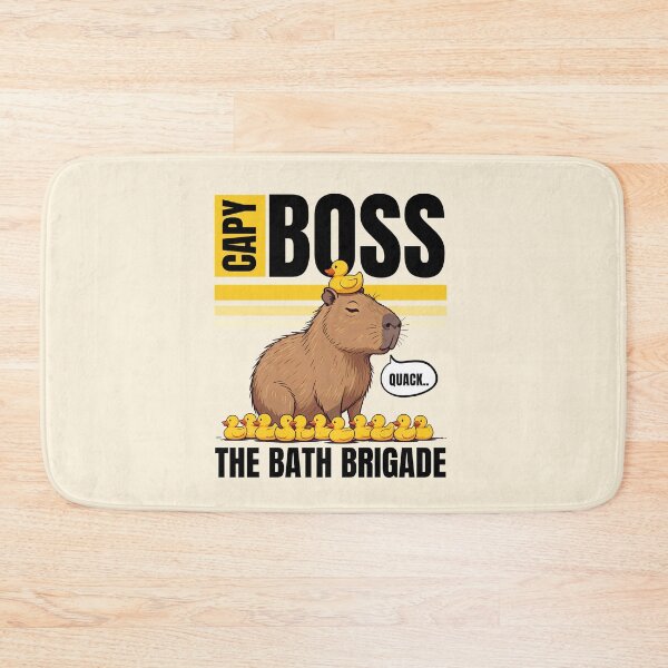 Item preview, Capy Boss And The Bath Brigade designed and sold by The magic  Yellow bus.