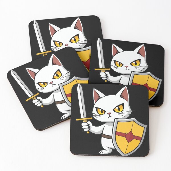 Item preview, White Cat Guards designed and sold by Getup-clothing.