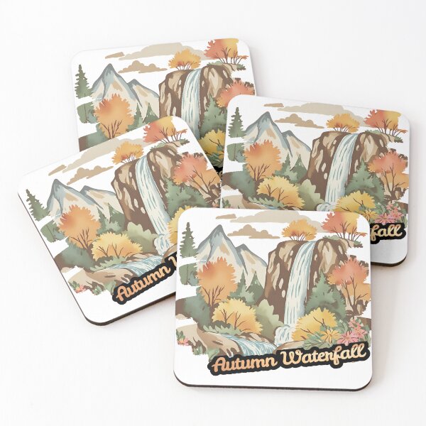 Item preview, Autumn Waterfall designed and sold by Sasitee.
