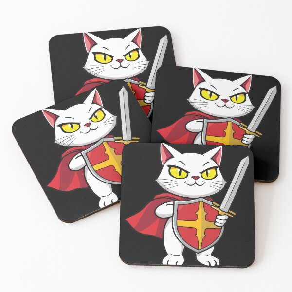 Item preview, White Cat Guards designed and sold by Getup-clothing.