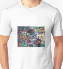 John Lennon Wall in Prague Unisex T-Shirt