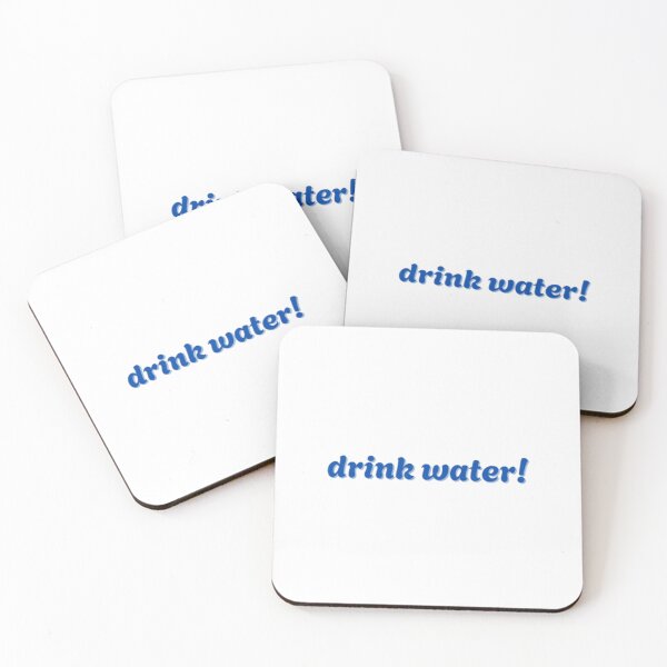 Item preview, drink water! blue designed and sold by stainedauroras.