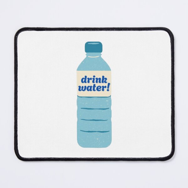 Item preview, drink water water bottle designed and sold by stainedauroras.