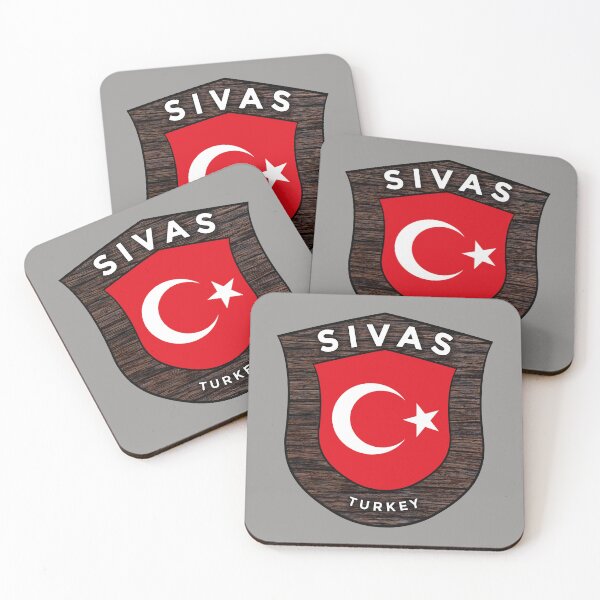 Item preview, Sivas Turkey Emblem Flag designed and sold by World Designs.