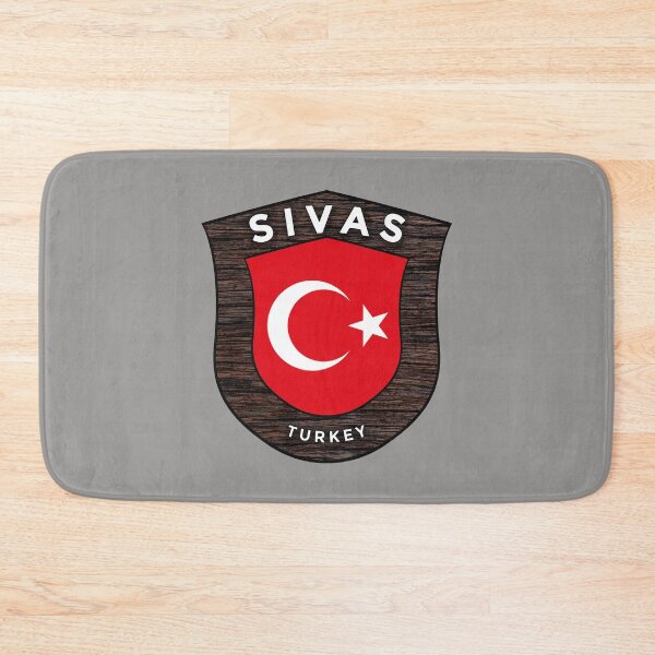 Item preview, Sivas Turkey Emblem Flag designed and sold by World Designs.
