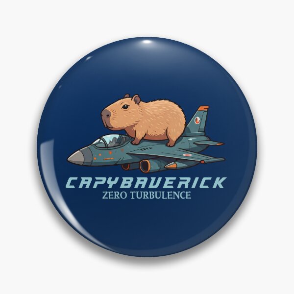 Item preview, Capybaverick - Zero Turbulence designed and sold by The magic  Yellow bus.