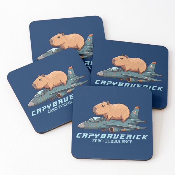 Item preview, Capybaverick - Zero Turbulence designed and sold by The magic  Yellow bus.