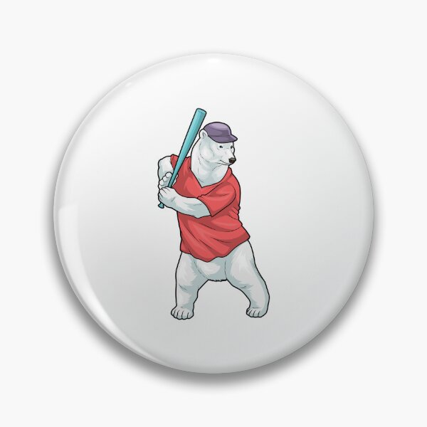 Item preview, Polar bear Baseball Baseball bat designed and sold by Snabdesign84.