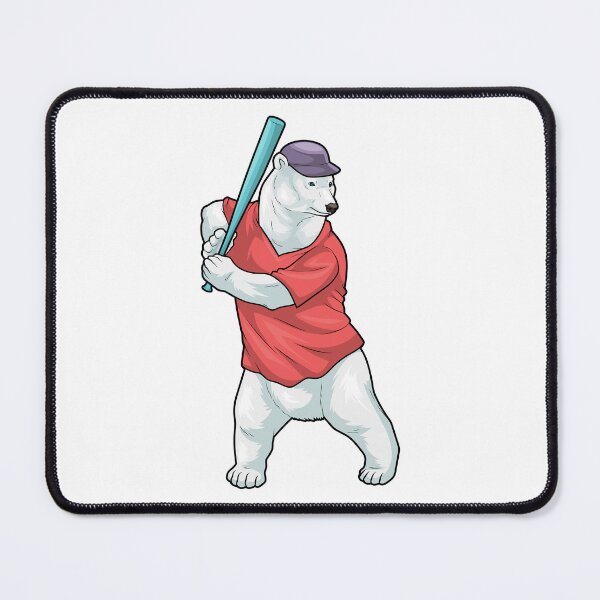 Item preview, Polar bear Baseball Baseball bat designed and sold by Snabdesign84.