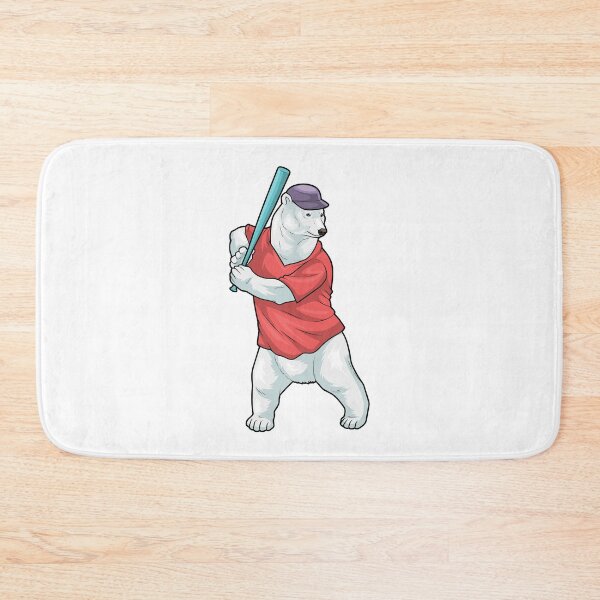 Item preview, Polar bear Baseball Baseball bat designed and sold by Snabdesign84.