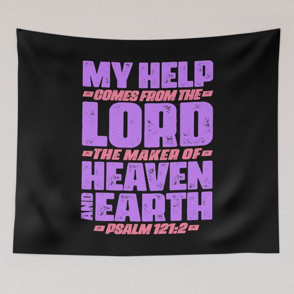 Item preview, Psalm 121:2 My Help Comes From The LORD designed and sold by plushism.