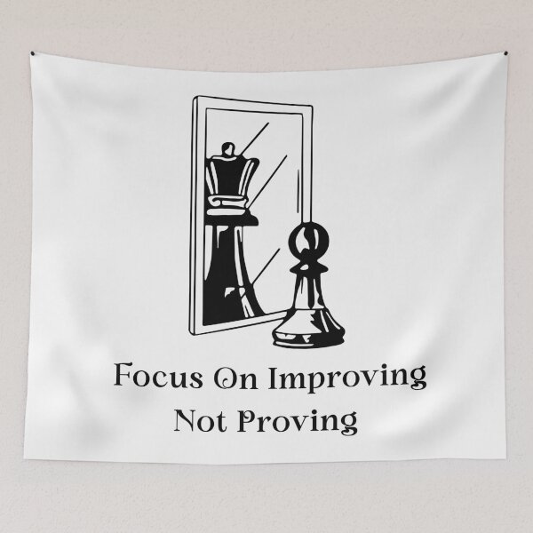 Item preview, Focus On Improving, Not Proving designed and sold by Kissane art.