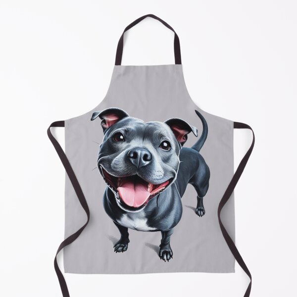 Item preview, Blue Staffy Portrait designed and sold by MaedK.