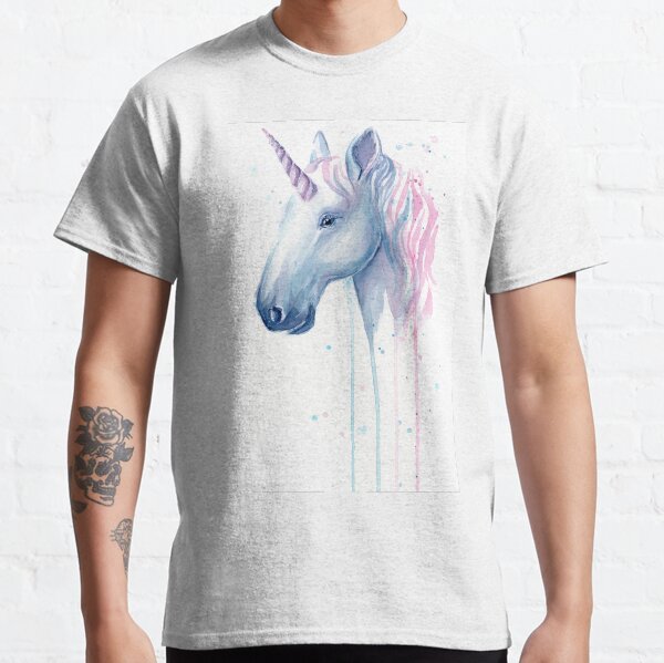Item preview, Unicorn Watercolor Cotton Candy designed and sold by Olga Shvartsur.