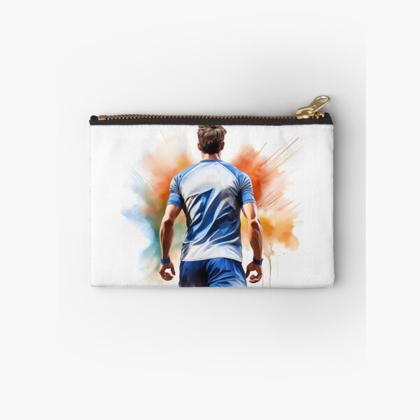 Item preview, Dynamic Football Player Artwork – Vibrant Sports Energy designed and sold by RaiyaTees.