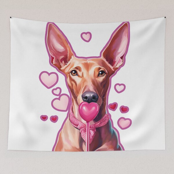Item preview, Valentine's Day Pharaoh Hound Affection designed and sold by GoodyPaws.