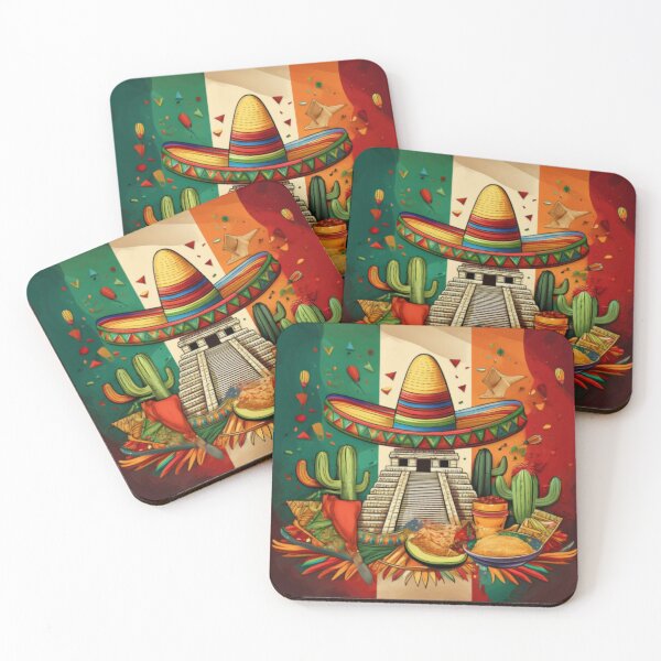 Item preview, Mexican Flag and Culture Celebration Art designed and sold by RaiyaTees.